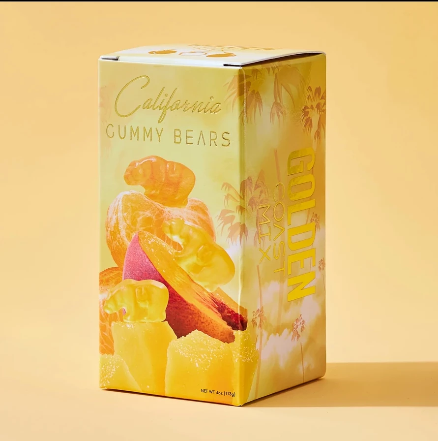 Golden Coast Mix - California Gummy Bears Sweet Treats 3 Golden Coast Mix - California Gummy Bears Sweet Treats