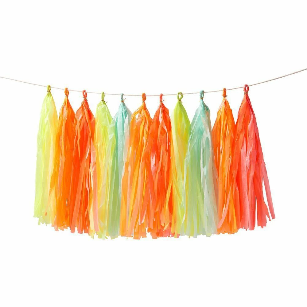 Meri Meri Neon Tassel Garland 3 Meri Meri Neon Tassel Garland