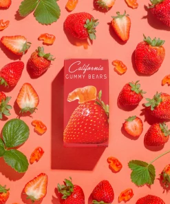 Strawberry - California Gummy Bears Sweet Treats