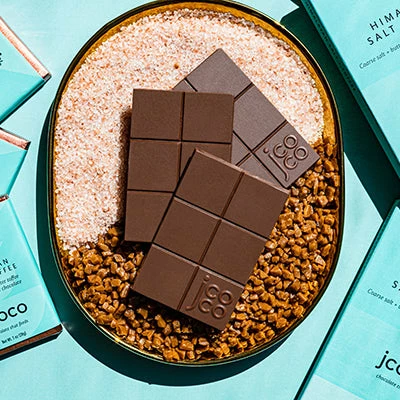 JCOCO Chocolate JCOCO Himalayan Salt + Toffee 4 JCOCO Chocolate JCOCO Himalayan Salt + Toffee