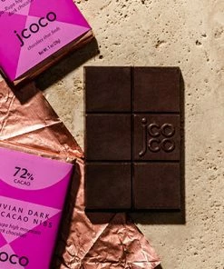 JCOCO Chocolate Sweet Treats JCOCO Peruvian Dark With Cacao Nibs