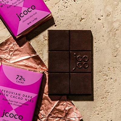 JCOCO Chocolate Sweet Treats JCOCO Peruvian Dark With Cacao Nibs 4 JCOCO Chocolate Sweet Treats JCOCO Peruvian Dark With Cacao Nibs