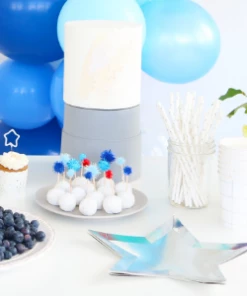 Ali Express Silver Star Straws