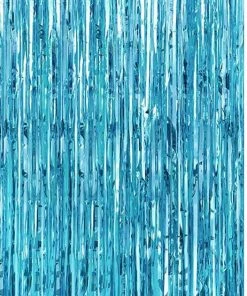 Ali Express Metallic Foil Curtain Streamers