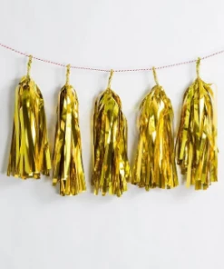 Ali Express DIY Gold Tassel Garland