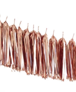 Ali Express Party Supplies DIY Rose Gold Tassel Garland