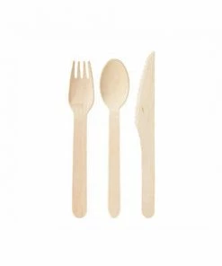 Ali Express Party Supplies Wooden Cutlery