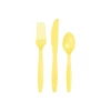 Bulk Party Zone Premium Mimosa Plastic Cutlery