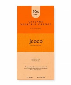 JCOCO Chocolate JCOCO Cayenne Veracruz Orange White Chocolate