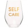 Chez Gagne Self Care Wine Glass Kitchen + Barware