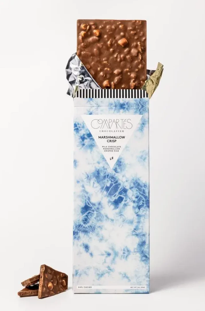 Compartés Chocolate Compartés Marshmallow Crisp Chocolate Bar Sweet Treats 3 Compartés Chocolate Compartés Marshmallow Crisp Chocolate Bar Sweet Treats