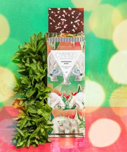 Compartés Chocolate Compartés Peppermint Bark Chocolate Bar Sweet Treats