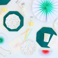 Meri Meri Sprinkles Small Plate Party Supplies