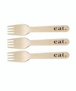 Ali Express Party Supplies Eat Wooden Forks