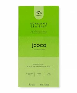 JCOCO Chocolate JCOCO Edamame Sea Salt Chocolate Sweet Treats
