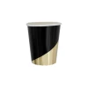 Harlow & Grey Noir Black Colorblock Cups