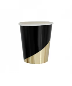 Harlow & Grey Noir Black Colorblock Cups
