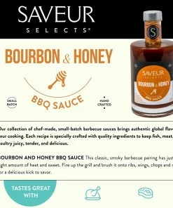 Saveur Selects Bourbon & Honey BBQ Sauce New Arrivals