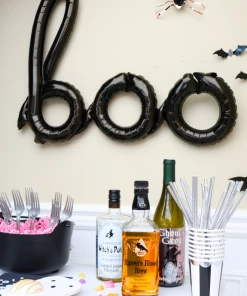 Meri Meri Black Stripe Party Cups