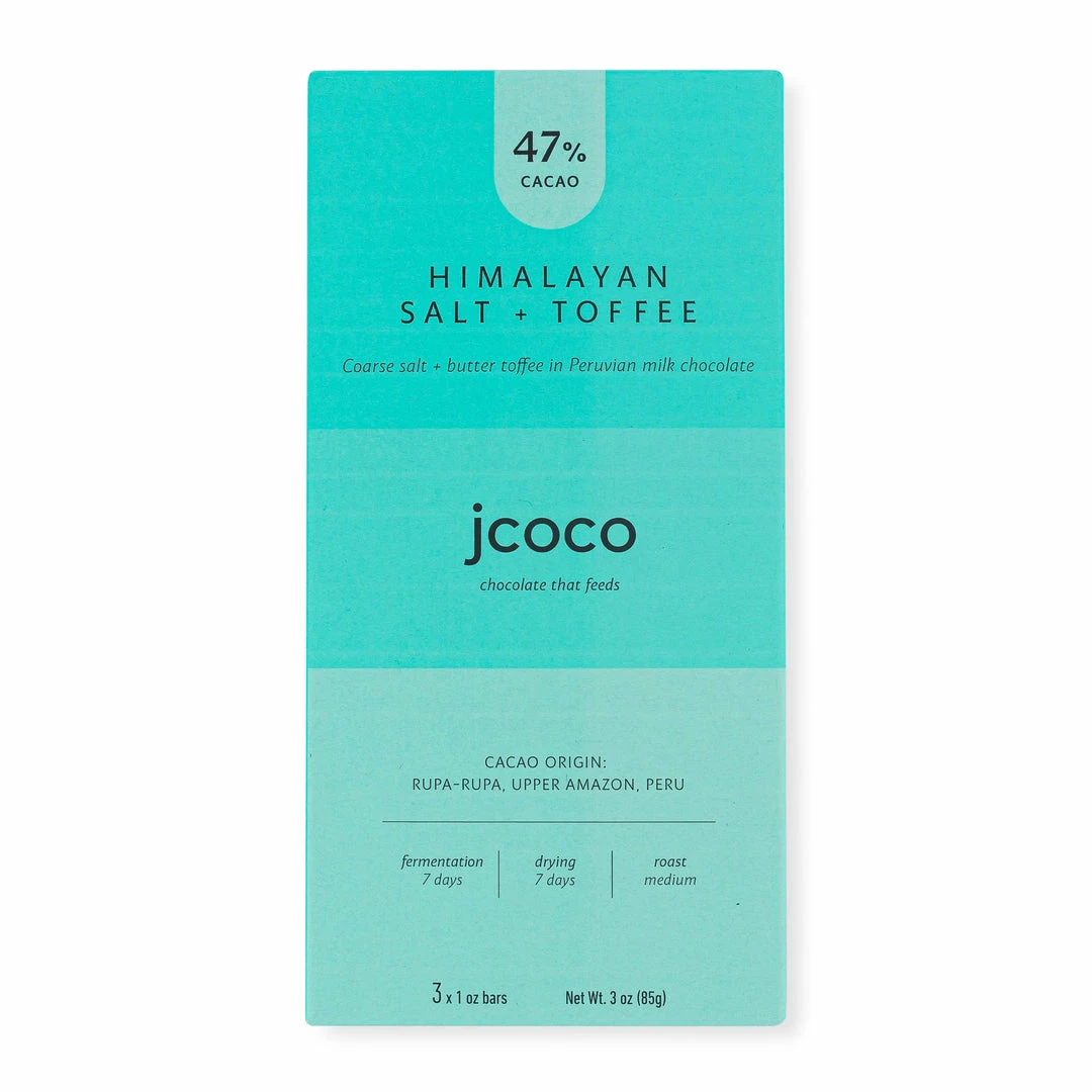 JCOCO Chocolate JCOCO Himalayan Salt + Toffee 3 JCOCO Chocolate JCOCO Himalayan Salt + Toffee