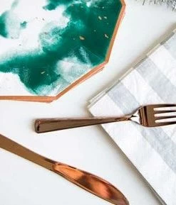 Bulk Party Zone Rose Gold Cutlery
