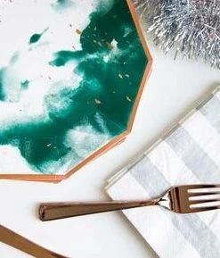 Paper Eskimo Silver Sundae Large Napkins Party Supplies