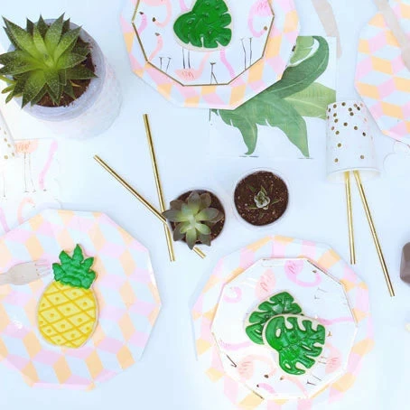 Meri Meri Flamingo Large Napkins Party Supplies 4 Meri Meri Flamingo Large Napkins Party Supplies