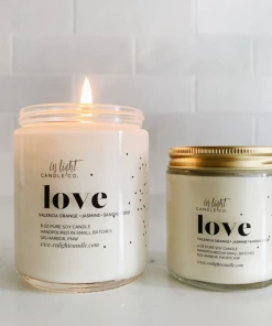 Enlight Candle Co. Love Soy Candle Home Decor