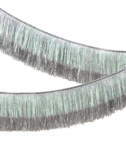 Meri Meri Silver Iridescent Tinsel Fringe Garland