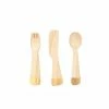 Meri Meri Gold Wooden Cutlery Party Supplies