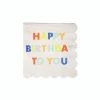 Meri Meri Happy Birthday To You Small Napkins