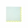 Meri Meri Mint Pastel Large Napkins Party Supplies