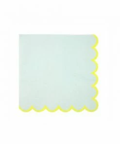 Meri Meri Mint Pastel Large Napkins Party Supplies