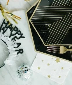 Meri Meri Party Supplies Gold Star Small Napkins