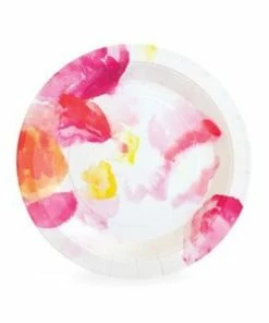 Paper Eskimo Party Supplies Floral Escape Small Plate