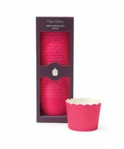 Paper Eskimo Party Supplies Pop Pink Baking Cups