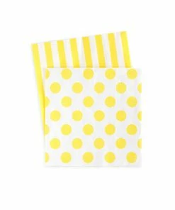 Paper Eskimo Limoncello Small Napkins Party Supplies
