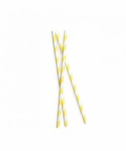 Paper Eskimo Limoncello Paper Straws