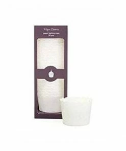Paper Eskimo Party Supplies White Baking Cups