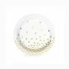Paper Eskimo Geo Gold Confetti Small Plates Party Supplies