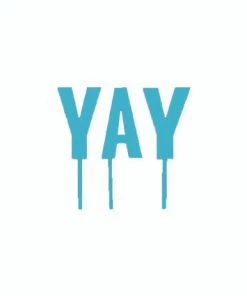 The Roc Shop Party Supplies YAY Cake Topper