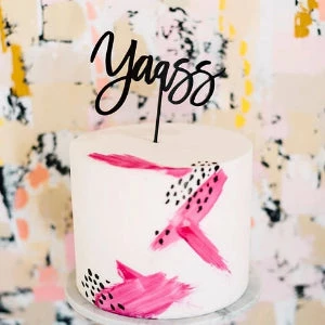 The Roc Shop Yaass Cake Topper 3 The Roc Shop Yaass Cake Topper