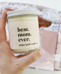 Ginger June Candle Co. Best Mom Ever Soy Candle