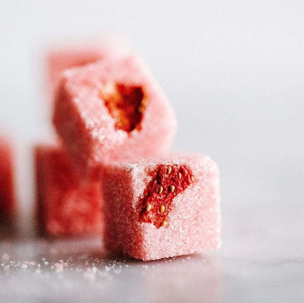 Teaspressa Strawberry Sugar Cubes Drinks + Cocktails 5 Teaspressa Strawberry Sugar Cubes Drinks + Cocktails