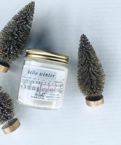 Enlight Candle Co. Hello Winter Soy Candle Home Decor
