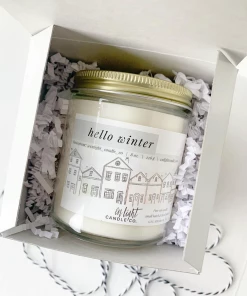 Enlight Candle Co. Hello Winter Soy Candle Home Decor