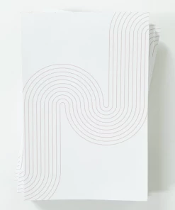 East Avenue Press Geometric Notepad Stationary + Books