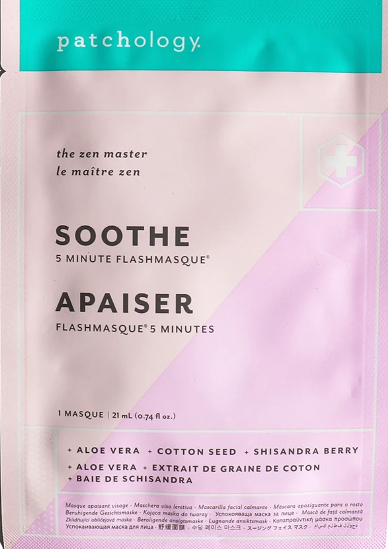 Patchology Spa FlashMasque® Soothe 5 Minute Sheet Mask 3 Patchology Spa FlashMasque® Soothe 5 Minute Sheet Mask