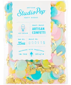 Studio Pep Ice Cream Confetti Party Supplies