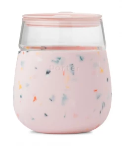 W & P Kitchen + Barware Terrazzo Porter Glass